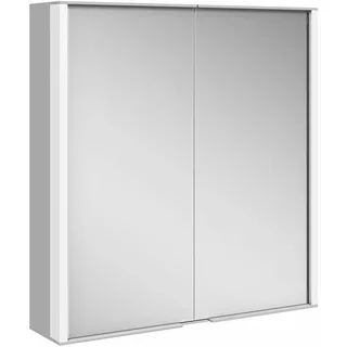 KEUCO ROYAL MATCH Spiegelschrank Wandvorbau 2 Türen aus Kristall-Doppelspiegel, 650mm, 12801171301