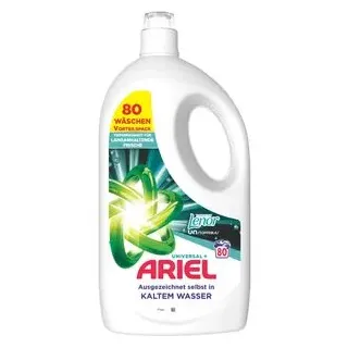 Ariel Universal Flüssigwaschmittel Fluid 80 WL