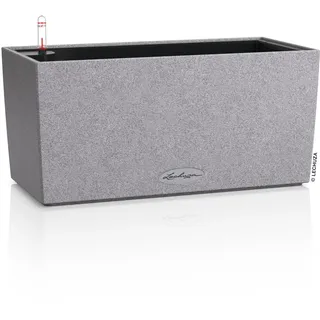 LECHUZA Balconera Stone 40 40 x 19 x 19 cm Steingrau