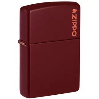 Zippo Classic Merlot Logo Pocket Ligh
