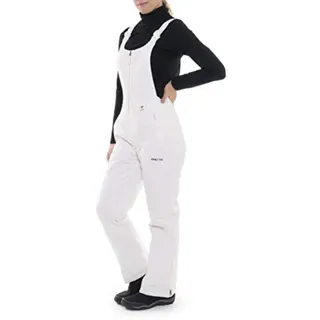 ARCTIX Damen Essential Isolierte Latzhose, weiß, 2X (20W-22W) Short