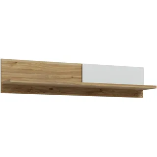 Forte Wandboard Saitama 124,8 x 21,9 x 25,6 cm Grau