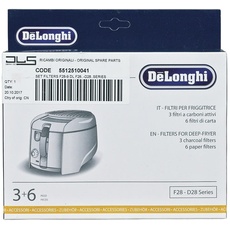 DELONGHI-FILTER-SET FÜR FRITTEUSE DELONGHI KENWOOD DER F28 D28-SERIE