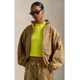 Polo Ralph Lauren für Damen. 211A93244001 Windjacke mit beiger Überlappungsschicht (XS), Lässig, Sportlich, Recyceltes Nylon