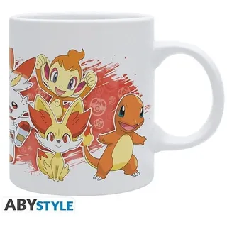 ABYstyle - POKEMON Mug Fire Starters White - Becher