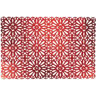 Galileo Casa Santa's House Tischset, rechteckig, Rot, 6 Stück