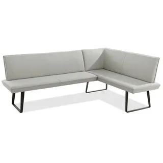 Niehoff Garden Garteneckbank , Beige , Metall , L-Form , 255x170 cm , seitenverkehrt erhältlich, mit Rückenlehne, in verschiedenen Größen erhältlich , Gartenmöbel, Gartengarnituren, Gartenmöbel-Sets