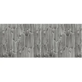 Venilia Klebefolie | Bretter Grau Holzoptik Grau | 45 cm x 3 m, Stärke 95μ | selbstklebende Möbel-Folie, Dekofolie, Tapete, Küchenfolie | PVC ohne Phthalate | Made in EU (Packung mit 2)