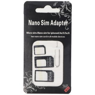 SIM-Adapter von Nano-SIM- auf das SIM-Kartenformat