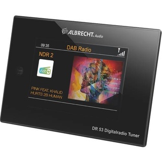 Albrecht DR 53 DAB+/UKW/Bluetooth Tischradio DAB, DAB+, UKW Inkl. Fernbedienung, Spotify Schwarz