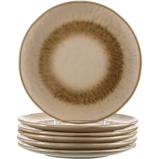 LEONARDO Matera Teller 22,5 cm beige 6er Set