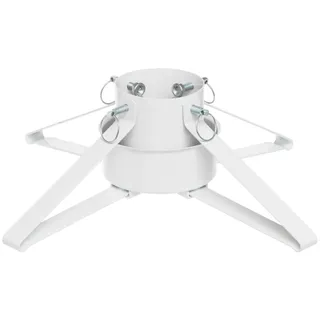 Christbaumständer Metall 0,9 l , Weiß , 15 cm , Dekoration, Weihnachtsdekoration, Christbäume & Zubehör