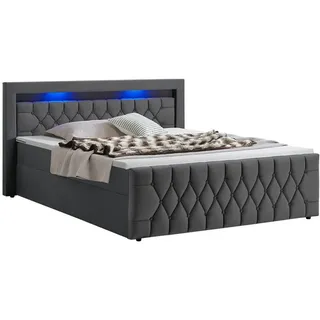 Juskys Leona 140 x 200 cm H4 Grau