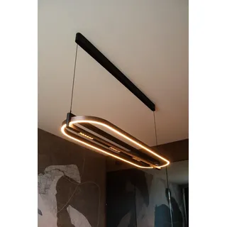 Moderne LED- Hängeleuchte Singapur Oval