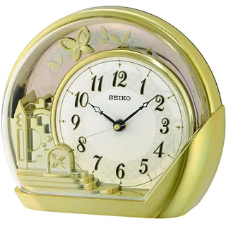 Seiko Tischuhr Pendel Gold Kunststoff Pendel QXN232G