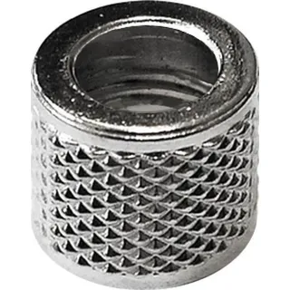 Schwalbe Überwurfmutter DV, silber, Fahrradpumpe, 50er Pack