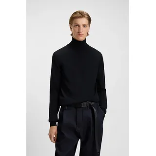 Hugo Rollkragenpullover Blau M