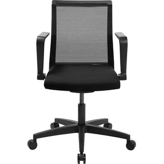 TOPSTAR Bürostuhl Smart Point, LC100G200 Stoff schwarz, Gestell schwarz