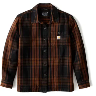 Carhartt Plaid Loose-Fit, Hemd Damen - Schwarz/Braun - XL