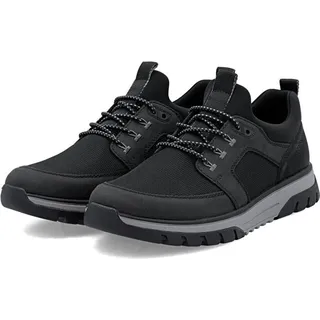 Rieker HWK Herren Halbschuhe Slipper schwarz | Gr.: 44