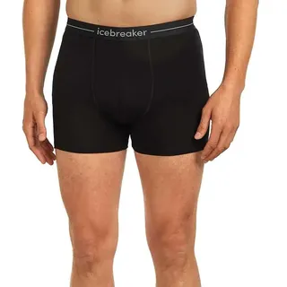 Icebreaker Anatomica Boxershorts schwarz XL 2er Pack