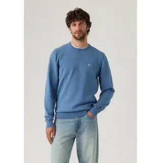 Levi's für Herren. A7207-0032 Leichter Pullover blau (M), Lässig, Baumwolle