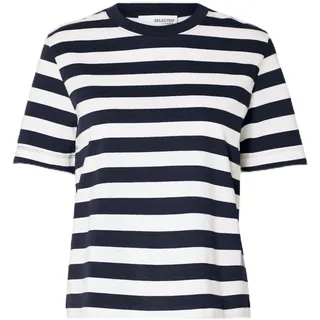 Selected Femme Female T-Shirt Gestreiftes