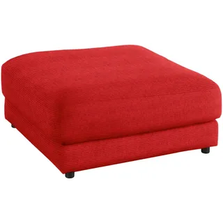 Lomoco Hocker , Orange , Textil , quadratisch , 100x86x100 cm , Lederauswahl, Stoffauswahl , Wohnzimmer, Sessel, Hocker & Hockerbänke, Sitzhocker