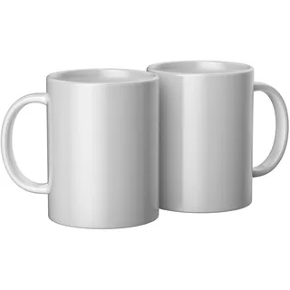 Cricut Kaffeetasse 0,425 l Weiß 2 St.