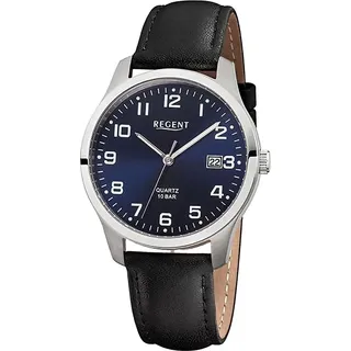 Bulgari Regent Herren Uhr Armbanduhr Quarz schwarz