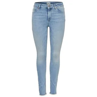 Only Onlblush Life Mid Sk Ank Raw Rea306 Noos (15164319) light blue denim