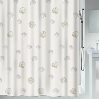 Spirella Duschvorhang Atlantis 120 cm x 200 cm Champagner