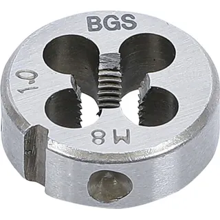 BGS Gewindeschneideisen M8x1.0x25mm 1900-M8X1.0-S