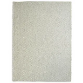 Steffensmeier Handwebeteppich 130/200 cm Murnau , Creme , Naturmaterialen , Rechteckig , 130x200 cm , für Fußbodenheizung geeignet , Teppiche und Böden, Teppiche, Webteppiche