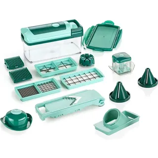 Genius Nicer Dicer Fusion 16-tlg. Petrol
