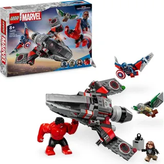 LEGO Marvel Super Heroes Spielset - Showdown zwischen Captain America und Red Hulk