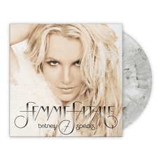 Britney Spears - Femme Fatale / marbled vinyl: white black [Vinyl]