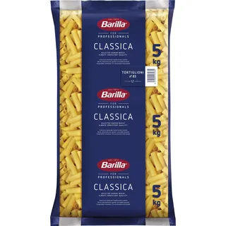 Barilla Nudeln Classica Pasta Tortiglioni n. 83, 5kg | Unsere klassische Pasta mit vollem Geschmack und bekannt für seine perfekten Kocheigenschaften