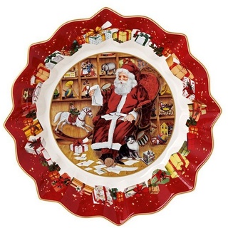 Villeroy & Boch Schale groß, Santa liest Wunschzettel Toy's Fantasy Geschirr