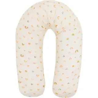 fillikid Stillkissen 190 cm Regenbogen Beige