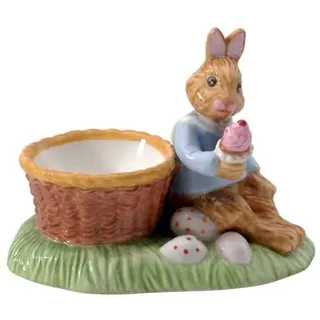 Villeroy & Boch - Annual Easter Edition Jahres-Eierbecher 2026 bunt, Eierbecher Keramik Frühstück, Ostern Deko Geschenk, Osterdeko, Oster Dekoration, Limitiertes Sammlerstück, Premium Bone Porzellan