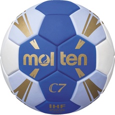 Bild von Handball blau/weiß/gold