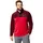 MountainTM Ii Fleece Mit Halbem Reißverschluss Mtn Red Rich Wine Black M