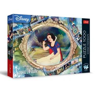 Trefl Premium Plus Quality Iconic Moments: Schneewittchen - 1000 Elemente, Puzzle-Serie mit Lieblingshelden, Ideale Anpassung der Teile, für Erwachsene und Kinder ab 12 Jahren