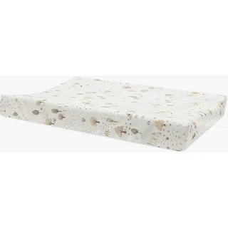 jollein Wickelauflagenbezug Jersey – Tiny Park – 50x70cm – 100% Baumwolle – OEKO–TEX Zertifiziert – Bezug Wickelauflage