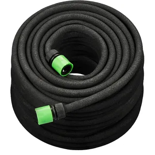 Relaxdays Tropfschlauch 30 m schwarz