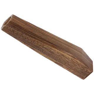 Dekorative Große Holzvase- Leckproo- Holzvase für Blumen- Desktop- Dekoration Pflanzenhalter für Garten Yard Home and Office (Kaffeefarbe)