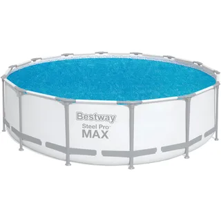 BESTWAY PE-Solarabdeckplane Ø 417 cm, blau, rund