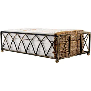 Boston International Arch Design Gästehandtuch-Serviettenhalter, antikes Messing