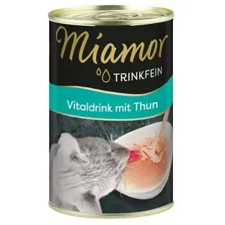 Miamor Trinkfein Thunfischsuppe für Katzen 24 x 135 ml